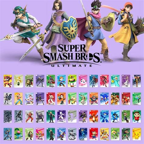 Super Smash Bros. Ultimate Collection NFC Cards 89 Cards Mini 